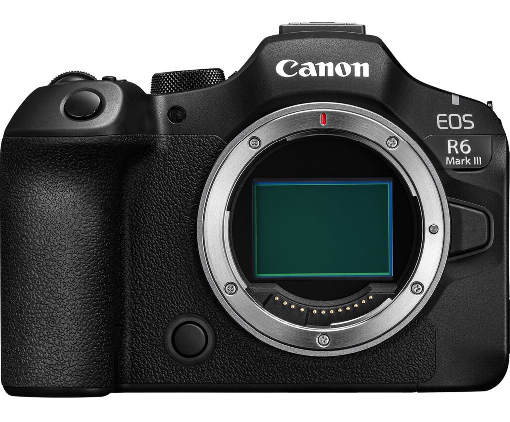 Canon R6 Mark III stock image from B&H Photo.