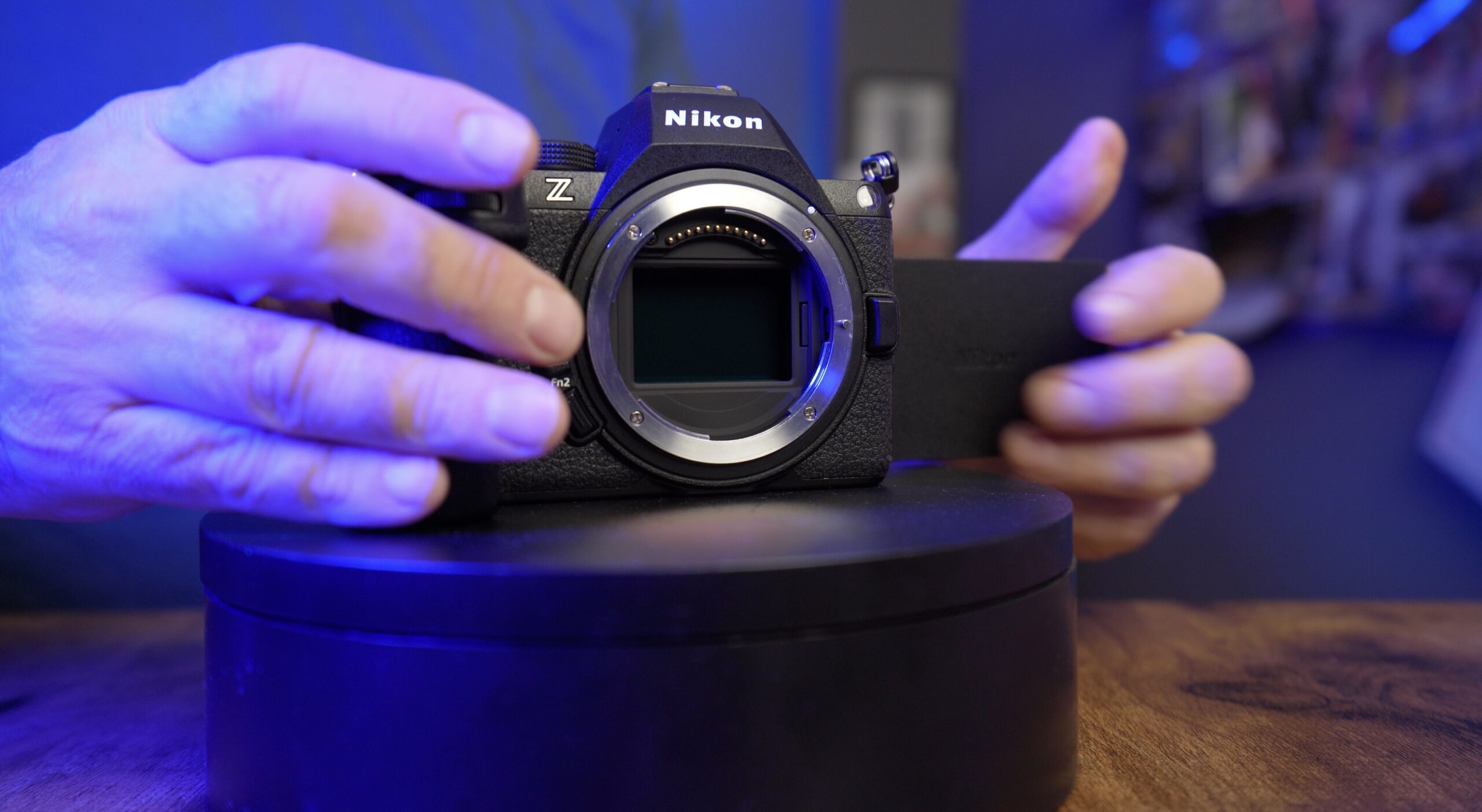 A product shot of the Nikon Z5 II camera.