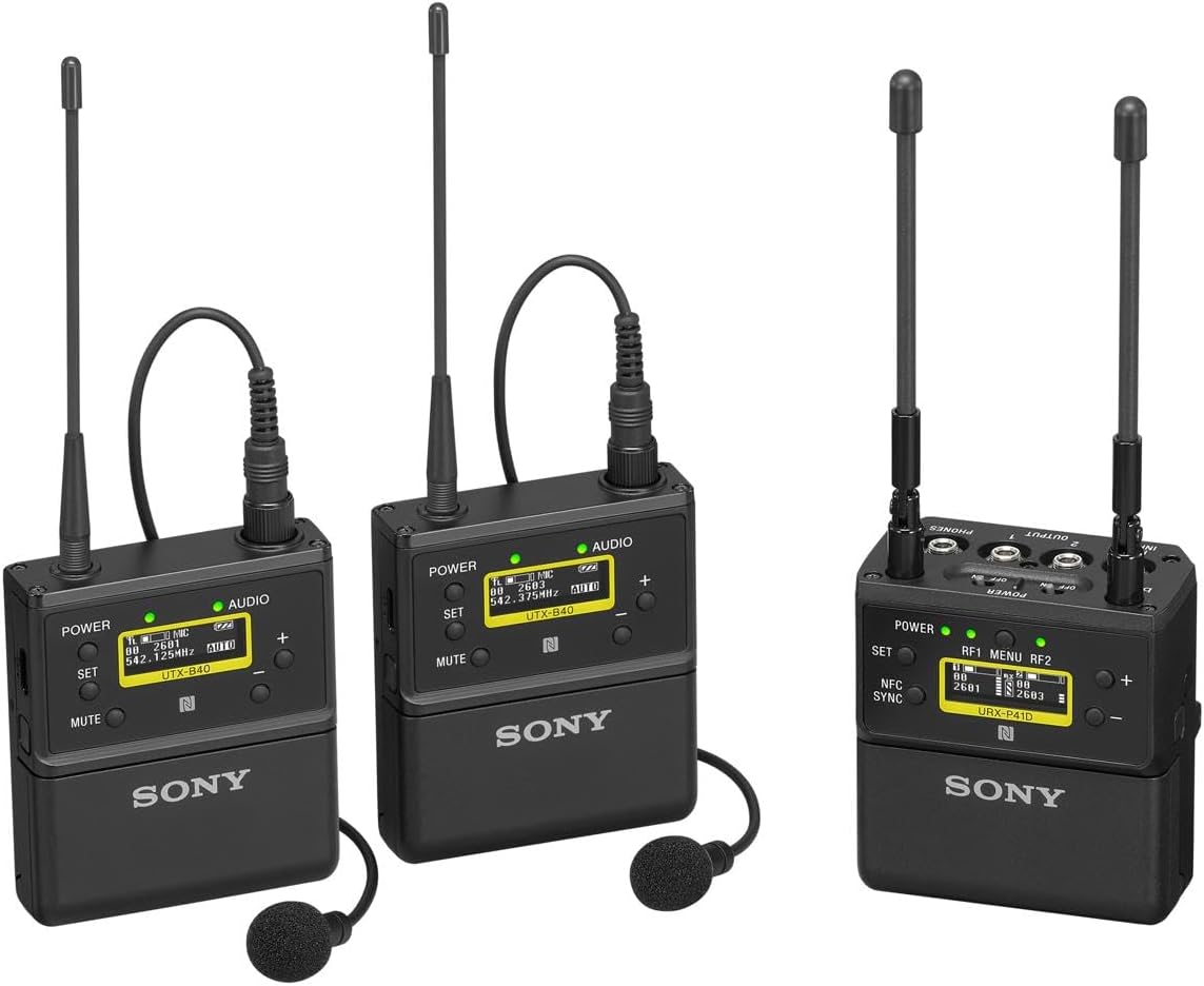 E-commerce product image of the UWP-D27, Sony top-of-the-line mic