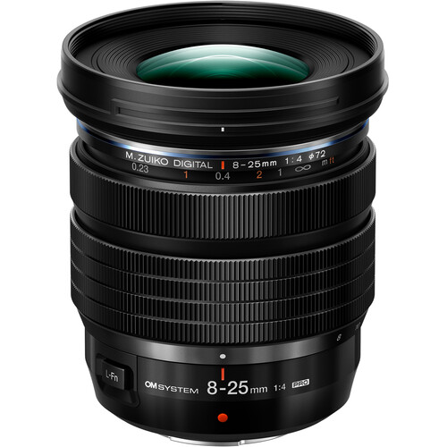 Product image of the OM System M.Zuiko Digital ED 8-25mm f/4.0 PRO