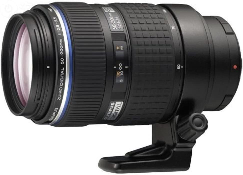 Stock image of OM System OLYMPUS Zuiko 50-200mm lens