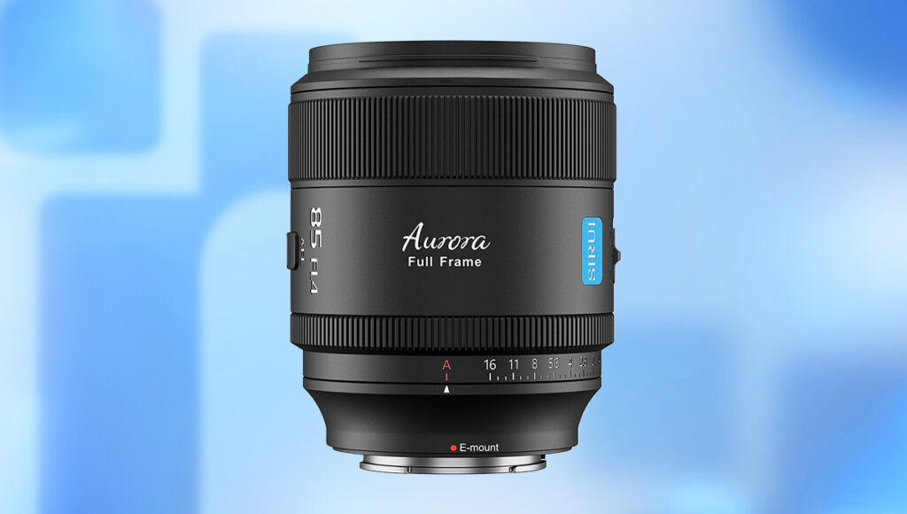 SIRUI Aurora 85mm F/1.4 on Amazon Deals.