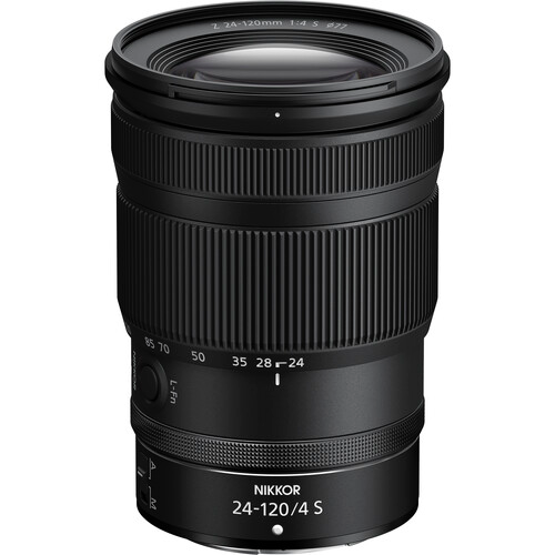 Versatile standard zoom lens with constant f/4 aperture and image stabilization for all-around photography